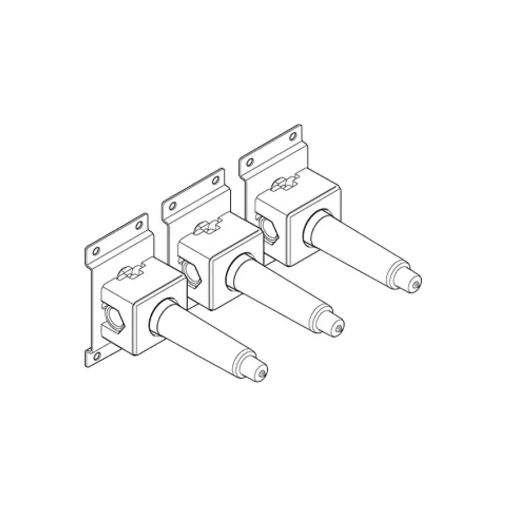 DORNBRACHT UP-Wandbatterie , variable Positionierung SERIENNEUTRAL 35720970, 3572097090 Galeriebild 1